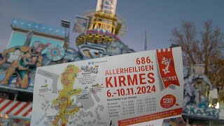 Aufbau Video  Allerheiligenkirmes Soest 2024 [upl. by Podvin187]