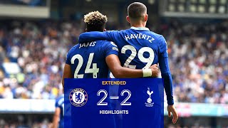 Chelsea 22 Tottenham Hotspur  Spoils Shared In Emotionally Charged Derby  Extended Highlights [upl. by Quenby122]