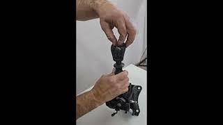 Einbau ICT Schaltknauf Mercedes Vito W447 How to gear shift knob remove change instruction [upl. by Nywroc]