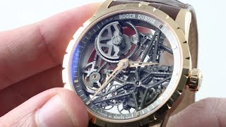 Roger Dubuis Excalibur Skeleton Automatic RDDBEX0422 Luxury Watch Review [upl. by Schober]