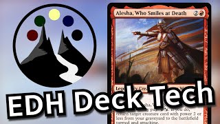 Alesha Who Smiles At Death  Greet Death with a Smile  Commander Deck Tech  Command Valley [upl. by Zetneuq131]