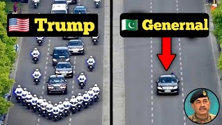 American President VS Pakistan Army Chief [upl. by Darrin203]