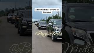 The Akwamuhene’s convoy en route to Kumawu 🟡⚪️🟢 [upl. by Ttemme]