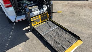 Wheelchair Lift fitted to VW Multivan [upl. by Euqinwahs]