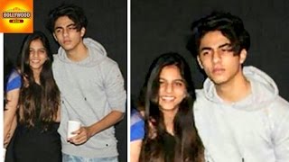 Shahrukh Khans Kids Aryan And Suhana CAUGHT On Camera  Bollywood Asia [upl. by Bearnard]