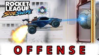 Rocket League Sideswipe How to ATTACK like a Grand Champion Offense Tips [upl. by Ovida]