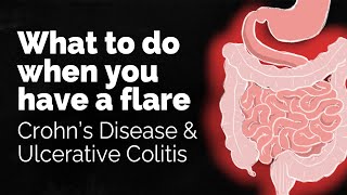 What to do if you have a Crohns disease or ulcerative colitis flare  GI Society [upl. by Silvio]