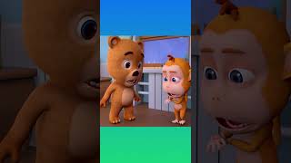 Boo Boo Song  3D Animation Rhymes amp Songs For Children shorts 3d song kids [upl. by Deborath]