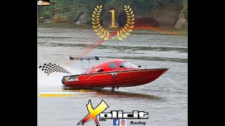 Cross invitational Ford Barra Turbo vs Twin Tubo Big Block V8 Race Boats [upl. by Elrem363]