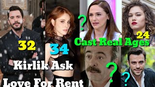 Kiralik Ask Love For Rent Cast Real Ages 2020 [upl. by Anuqahs575]