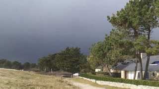 Jour de tempête au Beg Lann  Sarzeau [upl. by Ajiam]