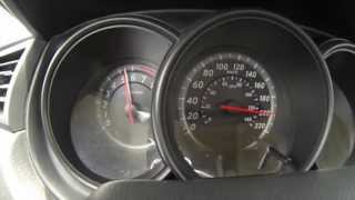 Nissan TIIDA Acceleration 0200 Kmh [upl. by Wager]