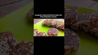 Energy Bar Recipe  Protein Bar  Dry Fruit Energy Bar recipe india food youtube youtuber yt [upl. by Casar]