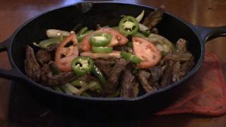 My Sons Steak Fajitas  Blackstone Griddle [upl. by Agnes]