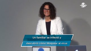 “Es otra manera de curar el Covid19”  dice científica mexicana que bloquea al coronavirus [upl. by Enamrej]