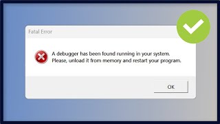 THE FINALS  FATAL Error  A Debugger Has Been Found Running In Your System  Fix [upl. by Eelyrag]