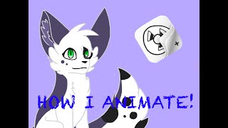 How I Animate On FlipaClip  Head Tilt [upl. by Hermon]