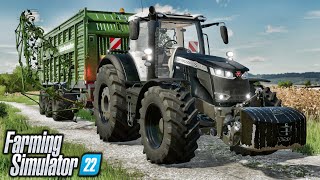 DjGoHam Style Loading Wagon 😎  Farming Simulator 22 [upl. by Acinyt]