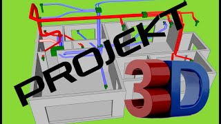 💨Wentylacja Mechaniczna z rekuperacją💨 zalety projektu 3D przed budową i instalacją [upl. by Eiral]