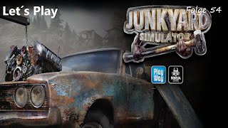 Let´s Play Junkyard Simulator  Folge 54  Schrott amp Crusher [upl. by Lowenstern]