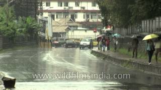 A very rainy day in Pine city Shillong  Meghalaya [upl. by Latsyrk233]