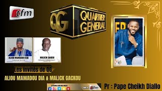 🚨TFM LIVE QG du 22 Mars 2024 avec Pape Cheikh Diallo  Invité  Aliou Mamadou Dia amp Malick Gackou [upl. by Watkins175]