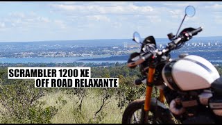 Scrambler 1200 Xe  Rolê off road para relaxar [upl. by Guillema]