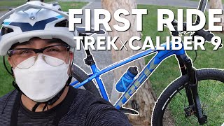 From Air to Land Trek X Caliber 9 2022 Bike Check  First Bike Ride  Captain JC Rage [upl. by Eire311]