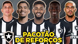 O PACOTÃO DE REFORÇOS DO BOTAFOGO PARA 2024  WENDEL LUIZ HENRIQUE MATHEUZINHO ALLAN [upl. by Emerson615]