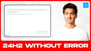 INSTALL Windows 11 24H2 on ANY PC in 2024 [upl. by Ahcsim752]
