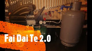 🛠️ Serbatoio aggiuntivo compressore con bombola GPL Facile SENZA saldature Fai Da Te 20 [upl. by Aneloaup]