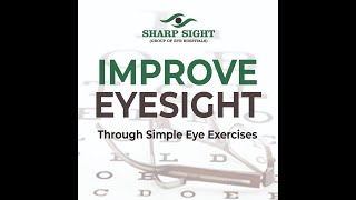 Improve EyeSight Through Simple Eye Exercises  Eye Care Tips Video [upl. by Corbie]