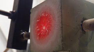 Hightemperature thermal tests by a plasma jet with a temperature of over 5000 ° C Example 2 [upl. by Diogenes]