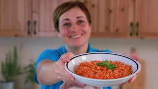 RISOTTO FILANTE ALLA PIZZAIOLA Ricetta Facile  Fatto in Casa di Benedetta [upl. by Barvick582]