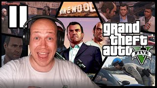 ŁYSY GRA  GTA 5 Grand Theft Auto V 11 quotSzybkaquot akcja [upl. by Bakemeier2]