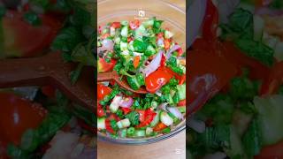 Salad acar sambal  Sambal mentah Paling seger enak dan mudah dibuat shortsfeed [upl. by Ordnasela115]