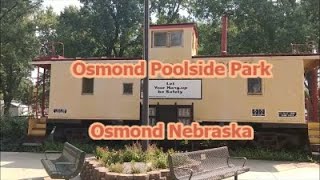 Free Camping At Poolside Park In Osmond Nebraska [upl. by Riddle]