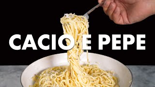 Cacio e Pepe Recipe [upl. by Locin512]