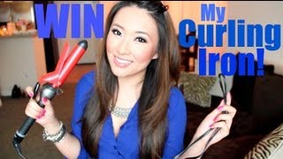 CLOSED WIN My Curling Iron x 3  Babyliss Pro Tourmaline Curling Iron [upl. by Aihselef]