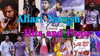 Allari Naresh all movies hits and flops upto Bachhala malli 2024 🔥 Naresh  Bachhala malli  movies [upl. by Elleinaj]