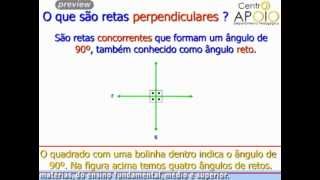 wwwaulasdematematicaapoiocom  Matemática  Retas [upl. by Saiff]