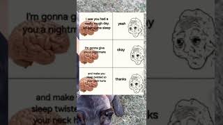 Memes p236 my brain for no reason memes viral trending mybrain nightmare [upl. by Ainel]