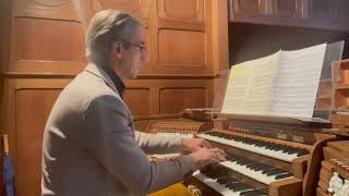 Two advent hymnes by Gordon Young  Organist Jan Noordzij [upl. by Attelahs]