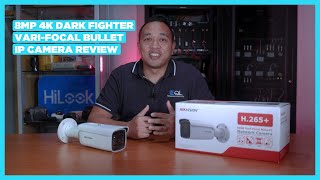 Hikvision 8MP 4K Dark Fighter Varifocal Bullet IP Camera DS2CD2685G1IZS Review [upl. by Narih88]