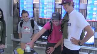 Magician Bill Kerwood at PHL Airport [upl. by Prendergast]