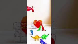 Build a Heart with MAGNATILES Dinos [upl. by Caroline841]