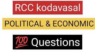 Rivision SGT EXAM 🔥 💪 political science and Economics 💯 Questions 🔥 TNPSC TNUSRB MHC TETSI EXAM 🔥 [upl. by Lehcyar423]