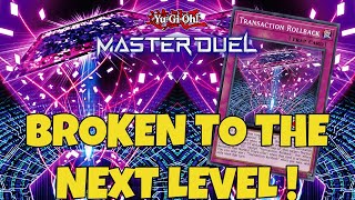 VIRTUAL WORLD DECK 2024 ft TRANSACTION ROLLBACK YuGiOh Master Duel [upl. by Kidder]