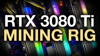 RTX 3080 Ti GPU Mining Rig [upl. by Suirradal22]