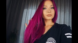 MANIC PANIC FUSCHIA SHOCK HAIR TUTORIAL [upl. by Ordisi]